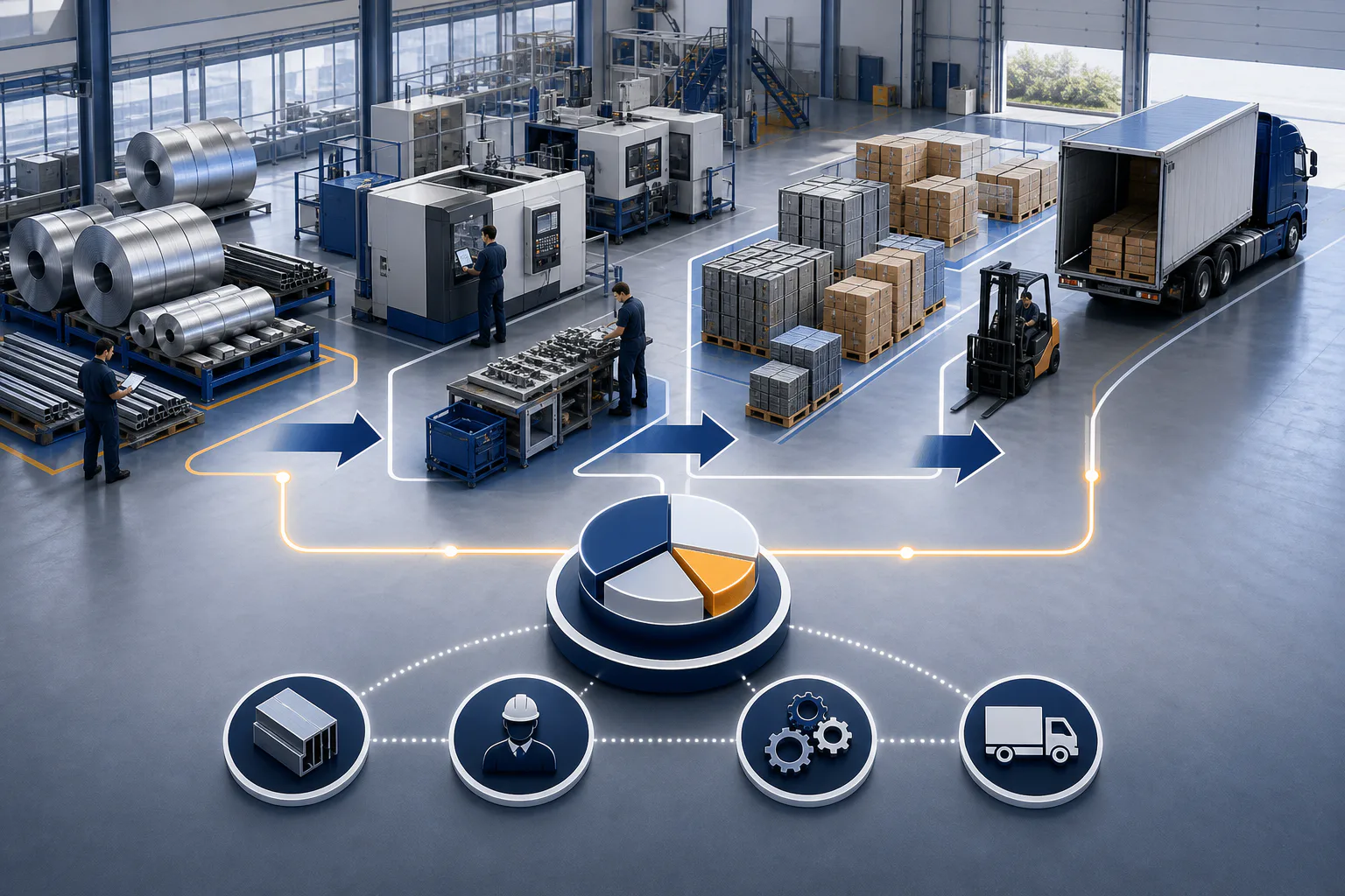 Manufacturing Accounting: WIP, Overhead, Inventory, and COGS